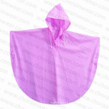 PVC colorido Poncho de lluvia impermeable / Capa de lluvia